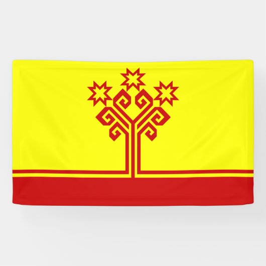 Tschuwaschien kennzeichnen banner (Horizontal)