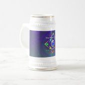 TSDS: Aus Leben und Liebe Logo blau und grün Bierglas (Vorderseite Links)