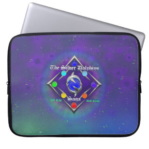 TSDS: Aus Leben und Liebe Logo blau und grün Laptopschutzhülle