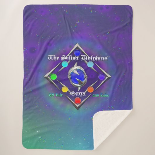 TSDS: Aus Leben und Liebe Logo blau und grün Sherpadecke (Vorderseite)