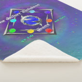 TSDS: Aus Leben und Liebe Logo blau und grün Sherpadecke (3/4)