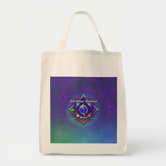 TSDS: Aus Leben und Liebe Logo blau und grün Tragetasche (Vorne)