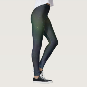 TSDS: Erdgalaxie-Hintergrund Leggings