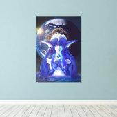 TSDS Fandias Tränen Leinwanddruck (Insitu (Holzboden))