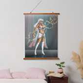 TSDS: Isis, Göttin des Heiligen Wandteppich Mit Holzrahmen (Schlafzimmer)