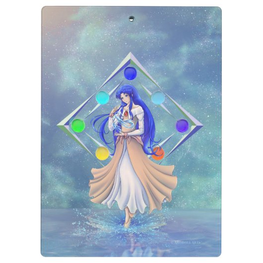 TSDS: Justin Arisdale Cover Art with Miral Klemmbrett (Rückseite)