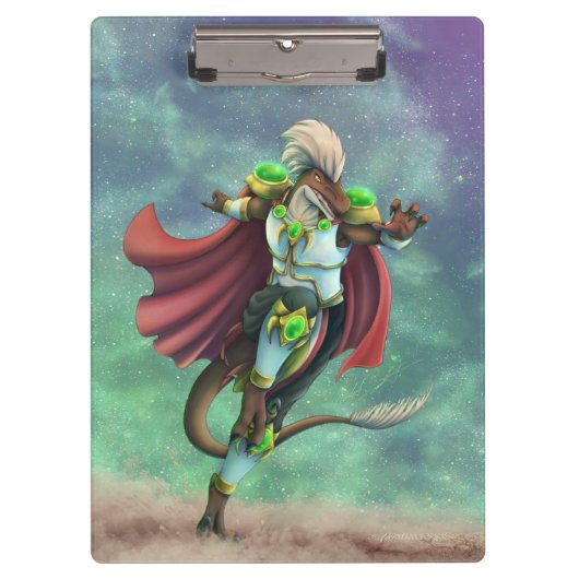 TSDS: Justin Arisdale Cover Art with Miral Klemmbrett (Vorderseite)