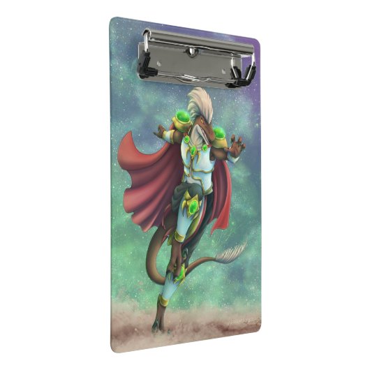 TSDS: Justin Arisdale Cover Art with Miral Mini Klemmbrett (Schrägansicht)