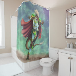 TSDS: Justin Arisdale deckt Art Solo Earth ab Duschvorhang