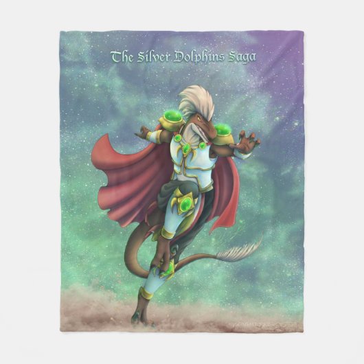 TSDS: Justin Arisdale deckt Art Solo Earth ab Fleecedecke (Vorderseite)