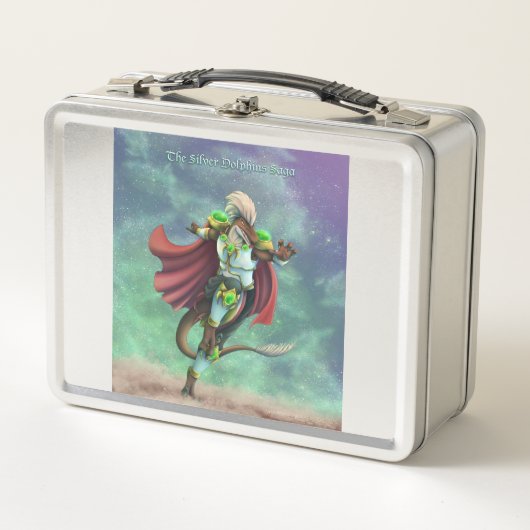 TSDS: Justin Arisdale deckt Art Solo Earth ab Metall Brotdose (Vorderseite)