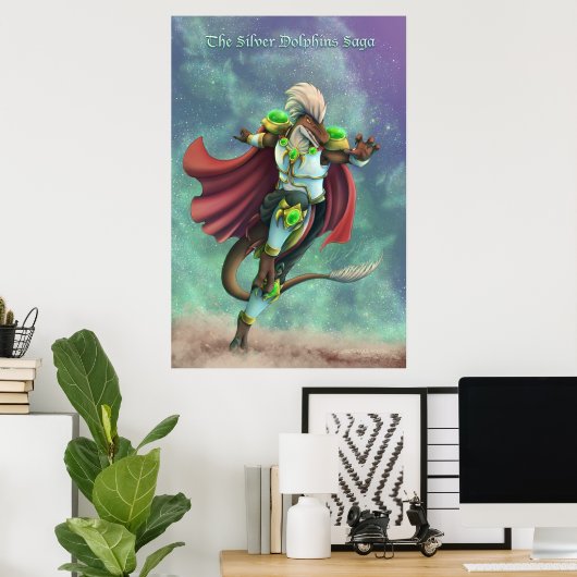 TSDS: Justin Arisdale deckt Art Solo Earth ab Poster (Heimbüro)