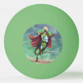 TSDS: Justin Arisdale deckt Art Solo Earth ab Tischtennisball (Vorderseite)