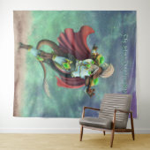 TSDS: Justin Arisdale deckt Art Solo Earth ab Wandteppich (Beispiel (Horizontal))