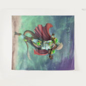 TSDS: Justin Arisdale deckt Art Solo Earth ab Wandteppich (Vorderseite (Horizontal))