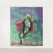 TSDS: Justin Arisdale deckt Art Solo Earth ab Wandteppich (Vorderseite)