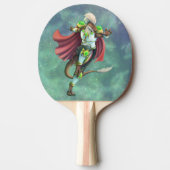 TSDS: Justin Arisdale und Miral Akemi Cover Art Tischtennis Schläger (Vorderseite)