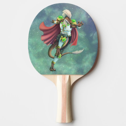 TSDS: Justin Arisdale und Miral Akemi Cover Art Tischtennis Schläger (Vorderseite)