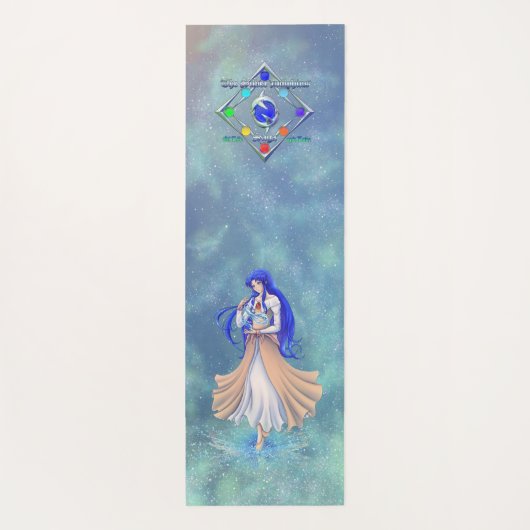 TSDS: Justin Arisdale und Miral Akemi Cover Art Yogamatte (Rückseite)