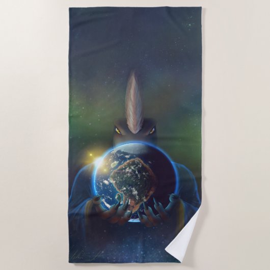 TSDS King of Earth Strandtuch (Vorderseite)