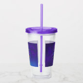 TSDS: Königin Irana Delphi Buchcover Art Acryltrinkbecher (Rechts)