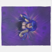 TSDS: Königin Irana Delphi Buchcover Art Fleecedecke (Vorderseite (Horizontal))