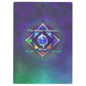 TSDS: Königin Irana Delphi Buchcover Art Klemmbrett (Rückseite)