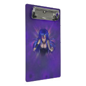 TSDS: Königin Irana Delphi Buchcover Art Mini Klemmbrett (Schrägansicht)