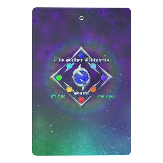 TSDS: Königin Irana Delphi Buchcover Art Mini Klemmbrett (Rückseite)