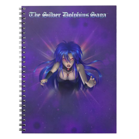 TSDS: Königin Irana Delphi Buchcover Art Notizblock (Vorderseite)