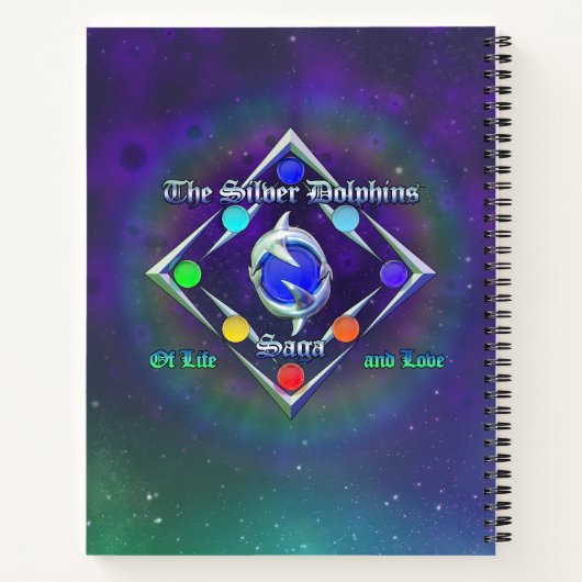 TSDS: Königin Irana Delphi Buchcover Art Notizblock (Rückseite)