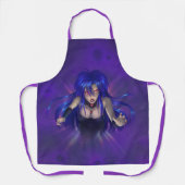 TSDS: Königin Irana Delphi Buchcover Art Schürze (Vorderseite)