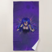 TSDS: Königin Irana Delphi Buchcover Art Strandtuch (Vorderseite)