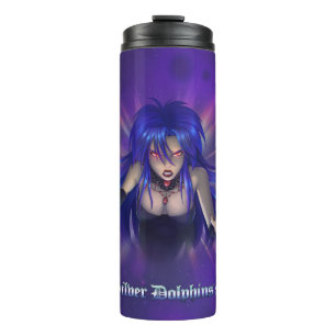 TSDS: Königin Irana Delphi Buchcover Art Thermosbecher