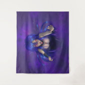 TSDS: Königin Irana Delphi Buchcover Art Wandteppich (Vorderseite)