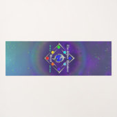 TSDS: Königin Irana Delphi Buchcover Art Yogamatte (Rückseite (Horizontal))