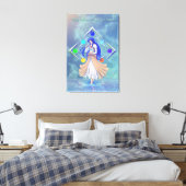 TSDS: Miral Akemi decken Art Solo Wasser ab Leinwanddruck (Insitu (Schlafzimmer))