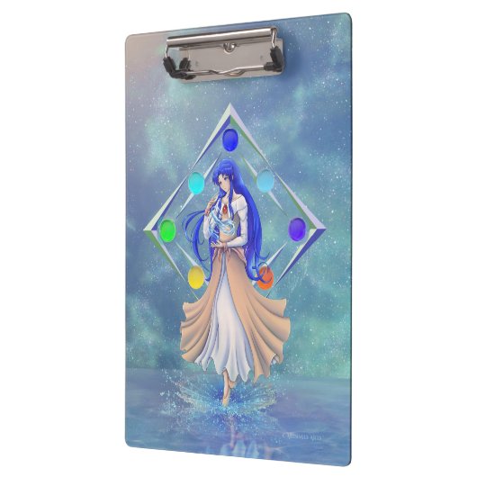 TSDS: Miral Akemi und Justin Arisdale Cover Art Klemmbrett (Links)