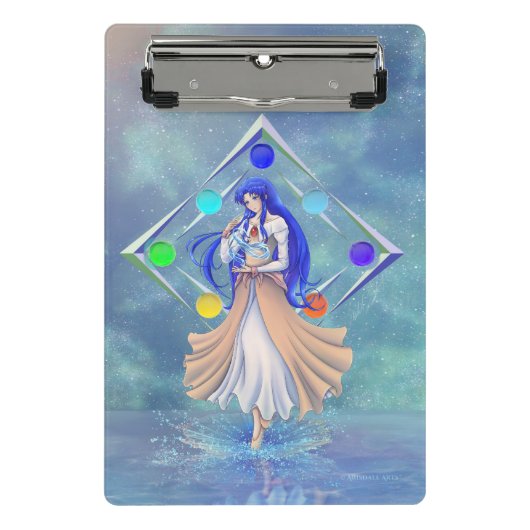 TSDS: Miral Akemi und Justin Arisdale Cover Art Mini Klemmbrett (Vorderseite)