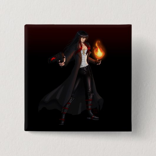 TSDS: Seth, Gott des Chaos Button (Vorderseite)