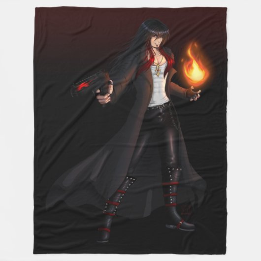 TSDS: Seth, Gott des Chaos Fleecedecke (Vorderseite)