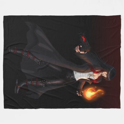 TSDS: Seth, Gott des Chaos Fleecedecke (Vorderseite (Horizontal))