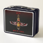 TSDS: Seth, Gott des Chaos Metall Brotdose (Rückseite)