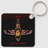 TSDS: Seth, Gott des Chaos Schlüsselanhänger (Rückseite)