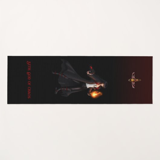 TSDS: Seth, Gott des Chaos Yogamatte (Vorderseite (Horizontal))