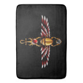 TSDS: Seth's Scarab Coat Graphic Badematte (Vorderseite Vertikal)