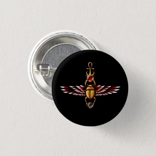 TSDS: Seth's Scarab Coat Graphic Button (Vorne & Hinten)