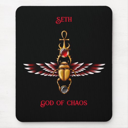 TSDS: Seth's Scarab Coat Graphic Mousepad (Vorne)
