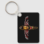 TSDS: Seth's Scarab Coat Graphic Schlüsselanhänger (Vorderseite)