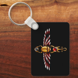 TSDS: Seth's Scarab Coat Graphic Schlüsselanhänger